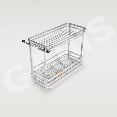 Giá gia vị, chai lọ, rổ nan dẹt, cánh kéo GK02.20E